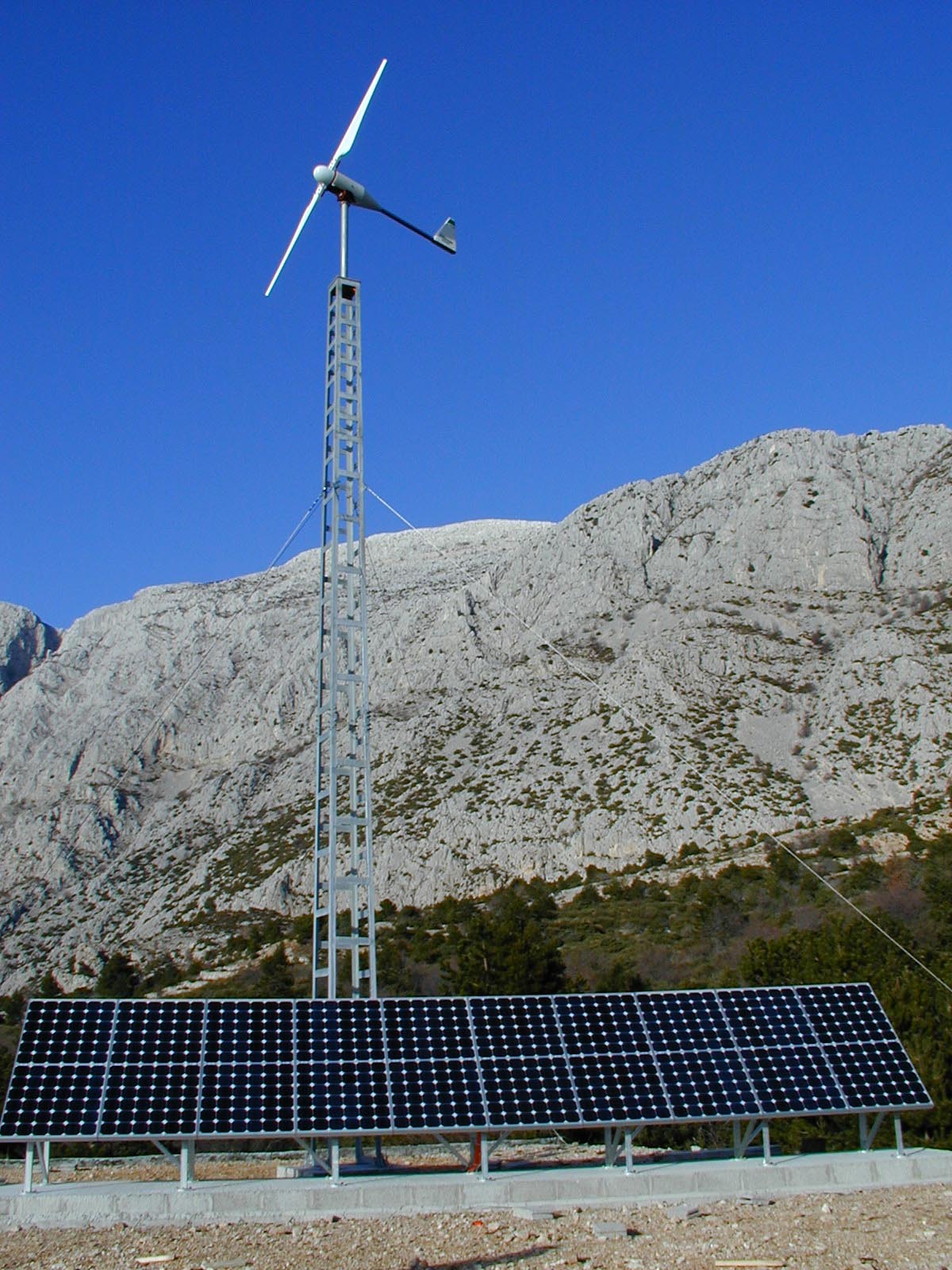 Bornay 3000 Small Wind Turbine in Croatia