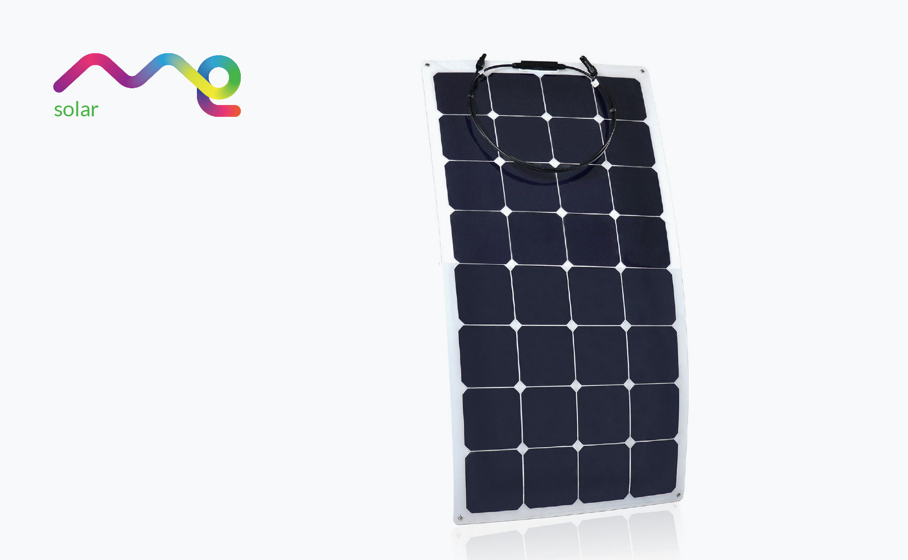 Placa Solar Semi-Flexible Monocristalina 120W - Todo Campers